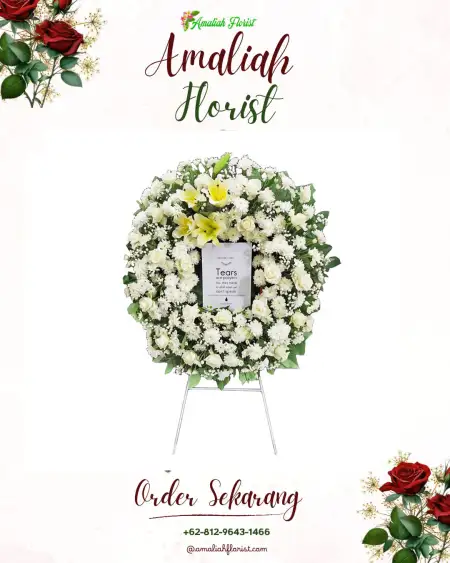 Krans Bunga Duka Balongtani